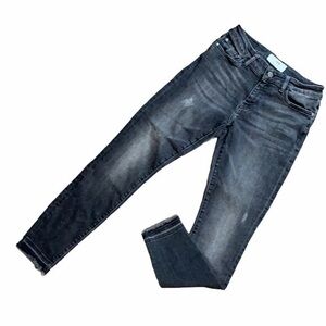 M1858 Kristen ankle raw hem jeans size 27